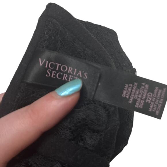 Victoria's Secret Dream Angels Racerback Demi Front-Close Bra Size 32D - Picture 3 of 4